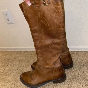 Distressed Steve Madden Boots